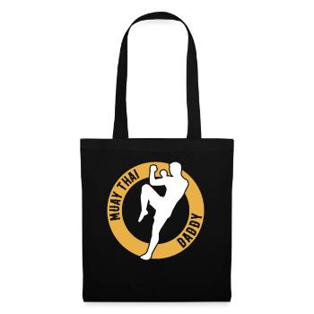 Muay Thai Fighter Daddy Muay Thai Daddy - Tote Bag - black - Front