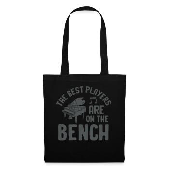 Les meilleurs joueurs Pianiste Pianiste - Sac en tissu - noir - Devant