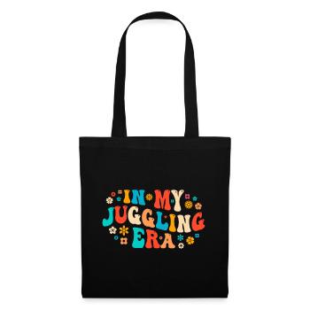 Drôle de dicton de jonglerie - Sac en tissu - noir - Devant