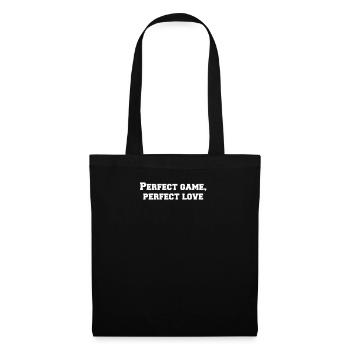 Bowling - Perfect game, perfect love - Tote Bag - black - Front