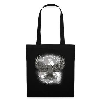 Halloween Crow Crows Raven Occult Birds - Tote Bag - black - Front