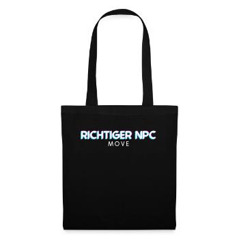 Mouvement de PNJ approprié – Humour et style du joueur - Sac en tissu - noir - Devant