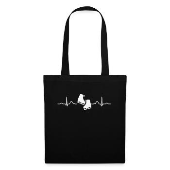 Figure Skating Ice Skating Figure Skating - Tote Bag - black - Front