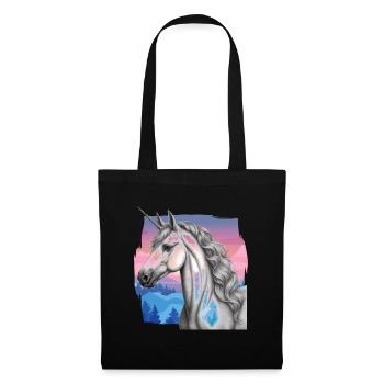 Unicorn Unicorns Mythical Creatures Mythical Animals Child Horse - Tote Bag - black - Front