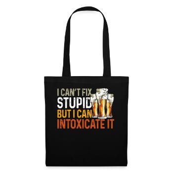 Barman Mixologue Je ne peux pas réparer - Sac en tissu - noir - Devant