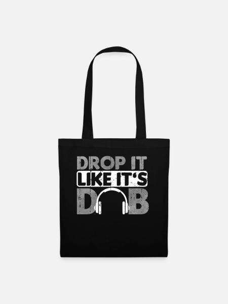 Dubstep - Stoffbeutel - Schwarz