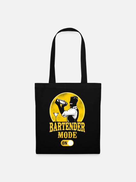 Bartender Mixologist Bartender - Stoffbeutel - Schwarz