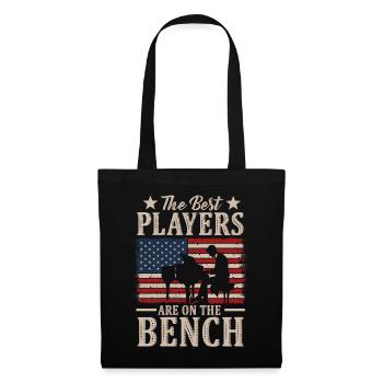 Les meilleurs joueurs Pianiste Pianiste - Sac en tissu - noir - Devant