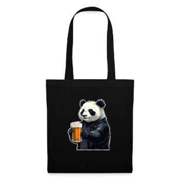 Panda Bear Panda Beer Panda Beer - Tote Bag - black - Front
