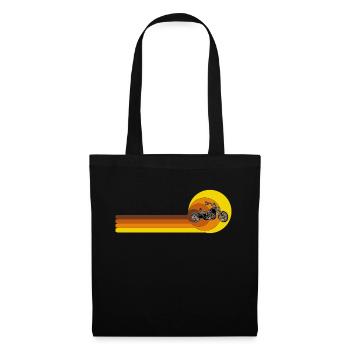 Trike Trike Rider Motor Trike Vintage Trike Bike - Tote Bag - black - Front
