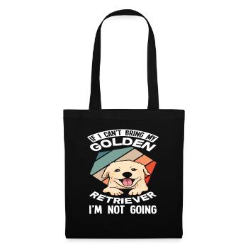 Golden Retriever Owner Pet Gift Idea - Tote Bag - black - Front