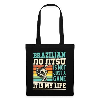 Brazilian Jiu Jitsu is not just a game it is my li - Tote Bag - black - Front