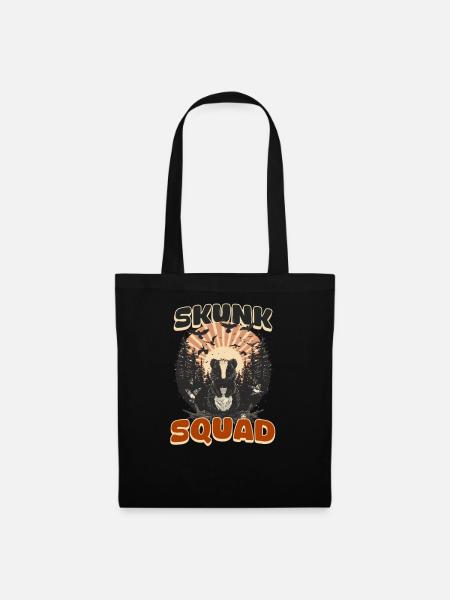 Skunk Skunk Squad - Stoffbeutel - Schwarz