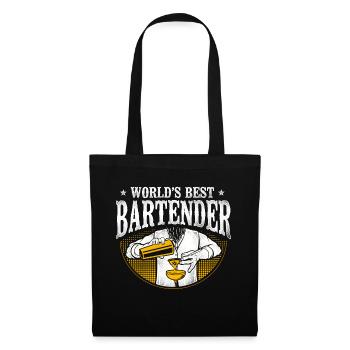 Bartender Mixologist World's Best - Tote Bag - black - Front