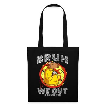 Outfit for students, fun for school days and gamers - Tote Bag - black - Front