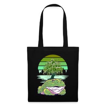 Frog Frogs Toad Toads - Tote Bag - black - Front
