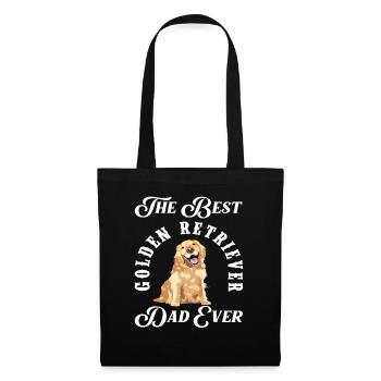Golden Retriever Dad Gift - Tote Bag - black - Front