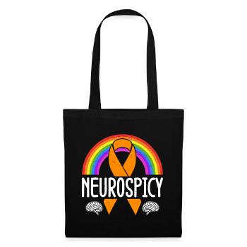 Neurodiversity Neurodiverse Autism Adhd - Tote Bag - black - Front