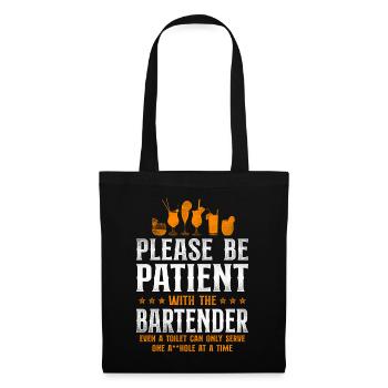 Bartender Mixologist Please Be - Tote Bag - black - Front