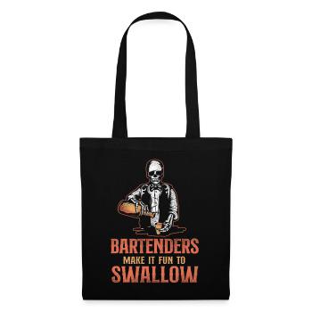 Bartender Mixologist Bartenders - Tote Bag - black - Front