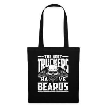 Chauffeur de camion Bard - Sac en tissu - noir - Devant
