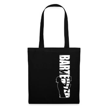 Barman Mixologue Barman - Sac en tissu - noir - Devant