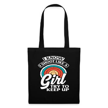 Archery Girl Archery - Tote Bag - black - Front