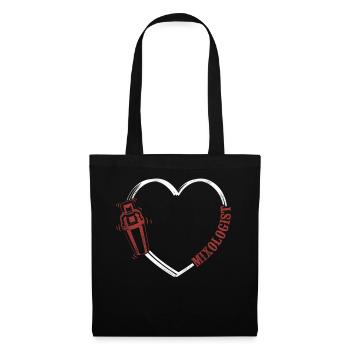 Bartender Mixologist Heart - Tote Bag - black - Front