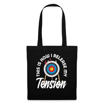 Archer Saying Archery - Tote Bag - black - Front