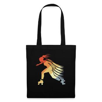 Roller Skating Girls - Tote Bag - black - Front