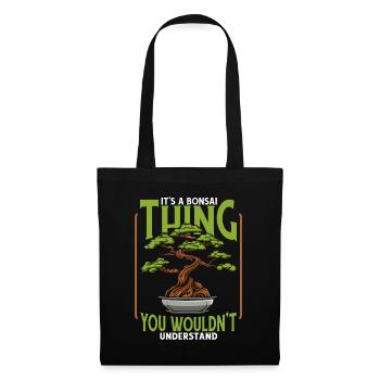 It's A Bonsai Thing Bonsai Pots Penjing Indoor - Tote Bag - black - Front