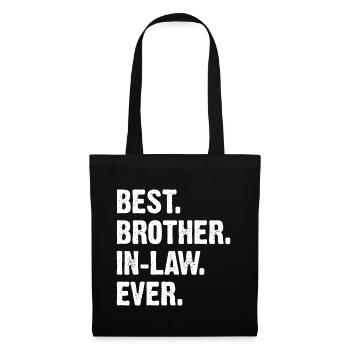 Best Brother In Law Ever - Stoffbeutel - Schwarz - Vorne
