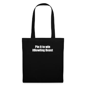 Bowling - Pin it to win itBowling Beast - Tote Bag - black - Front