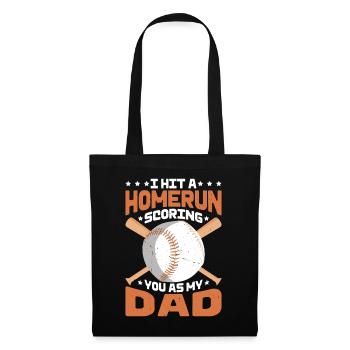 J’ai frappé un coup de circuit qui vous a marqué en tant que mon père 2 - Sac en tissu - noir - Devant