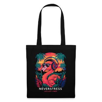 Design Chillout Vibes : décontracté et élégant - Sac en tissu - noir - Devant