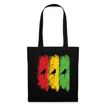 Rastafari Music Vibes Only Rasta Jamaica Reggae - Tote Bag - black - Front