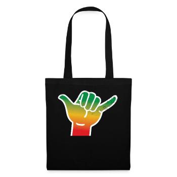 Rastafari Music Vibes Only Rasta Jamaica Reggae - Tote Bag - black - Front
