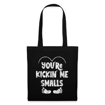 Tu me donnes des coups de pied Smalls 3 - Sac en tissu - noir - Devant