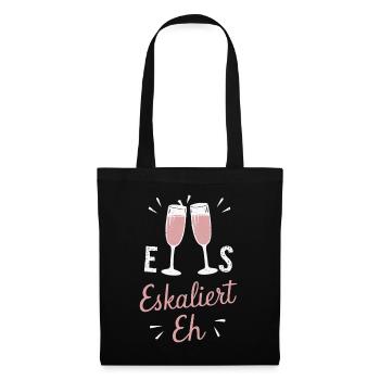 De toute façon, la situation s’intensifie ! – Coupe à Happy - Sac en tissu - noir - Devant
