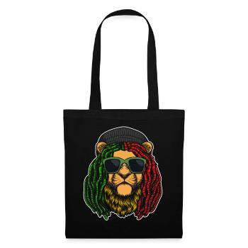 Rastafari Music Vibes Only Rasta Jamaica Reggae - Tote Bag - black - Front