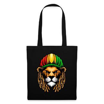 Rastafari Music Vibes Only Rasta Jamaica Reggae - Tote Bag - black - Front