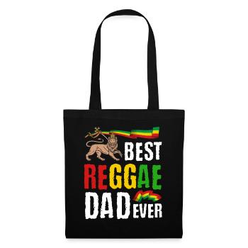 Musique Rastafari Vibes Uniquement Rasta Jamaïque Reggae - Sac en tissu - noir - Devant