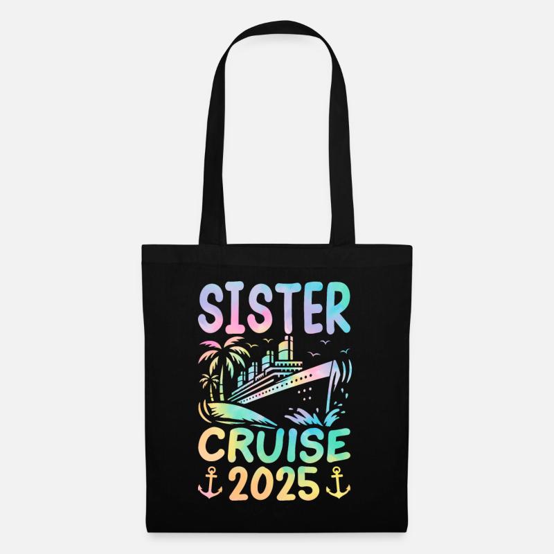 Sister Cruise 2025 - Stoffbeutel - Schwarz