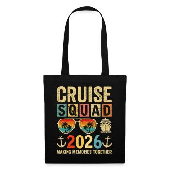 Cruise Squad 2026 - Tote Bag - black - Front