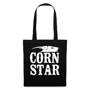 Cornhole Team Bean Bag Player - Stoffbeutel - Schwarz - Vorne