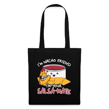 Nachos I'm Nacho Friend I'm Your Tortilla Chips - Tote Bag - black - Front