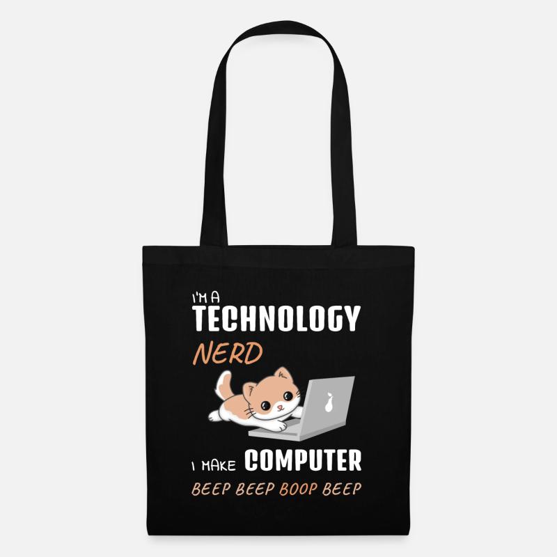 IT Computer Administrator Computer Work Gift - Tote Bag - black