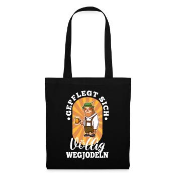 Yodel bien entretenu - Sac en tissu - noir - Devant