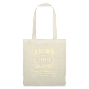 Oldtimer 1949 Geburtstag Lebende Legende Vintage - Stoffbeutel - Natur - Vorne