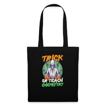 Halloween Chemistry Teacher Trick Or Treat Chemist - Tote Bag - black - Front
